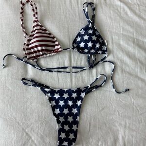 Star and Stripe Bikini Set